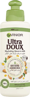 Picture of Garnier Ultra Doux Nurturing Almond Milk Hydrating Leave In Milk Nurturing 200ml