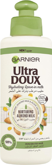 Picture of Garnier Ultra Doux Nurturing Almond Milk Hydrating Leave In Milk Nurturing 200ml