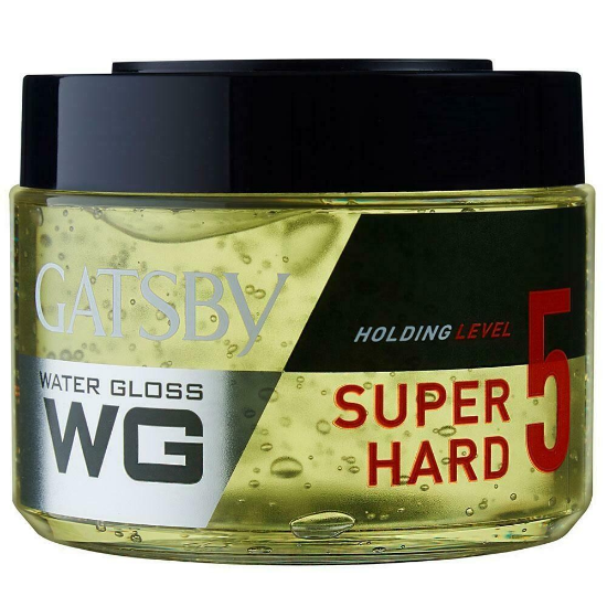 Picture of Gatsby Styling Wax Water Gloss Super Hard Wet Look Holding Power Level 5 300gm