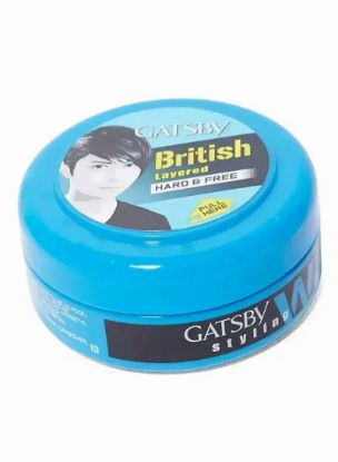 Picture of Gatsby Styling British Layered Hard & Free 75gm