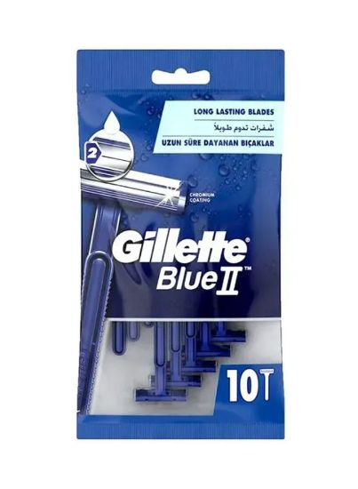 Picture of Gillette Blue II Disposable Razor 10's