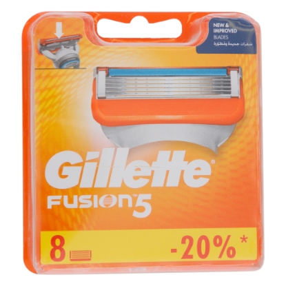 Picture of Gillette Fusion 5 Razor Blade 8's