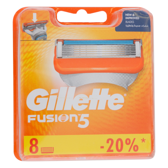 Picture of Gillette Fusion 5 Razor Blade 8's