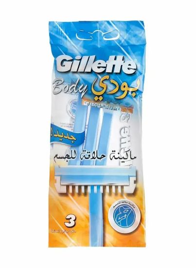 Picture of Gillette Body Razor Disposable 3's