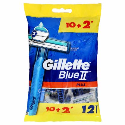 Picture of Gillette Razor Blue II Plus 10+2 12's