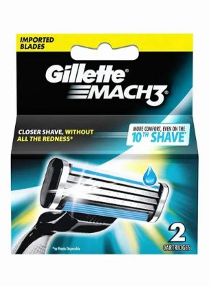 Picture of Gillette Mach3 Blades 2's