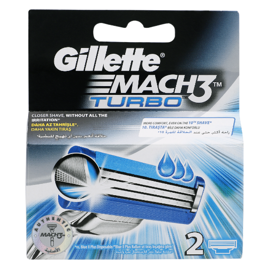 Picture of Gillette Mach3 Turbo Blade 2's