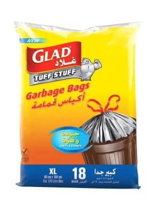 Picture of Glad Garbage Bags Packet Bins 18's