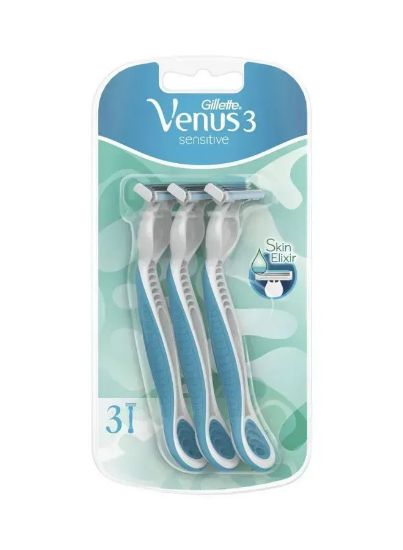 Picture of Gillette Venus Razor Sensitive 3's