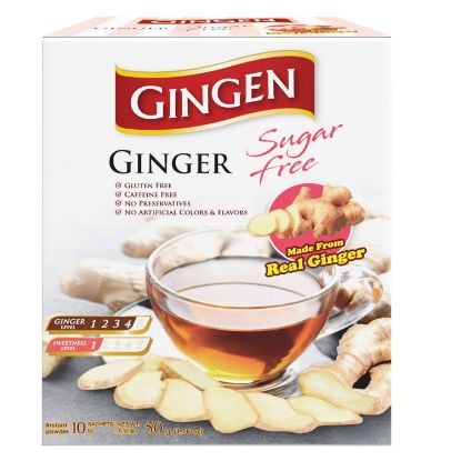 Picture of Gingen Ginger Sugar Free Low Calories 10Piece Sachet 50gm