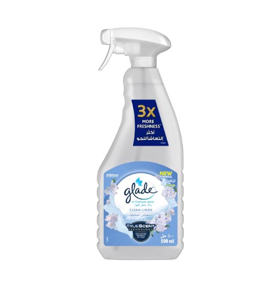 Picture of Glade Air Freshner Multispray Clean Linen 500ml