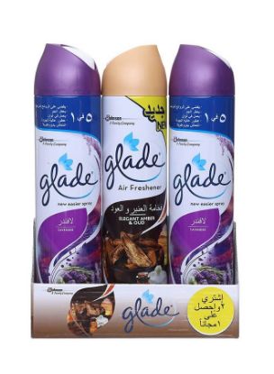 Picture of Glade Air Freshener Oud & Lavender 300ml, Pack of 3