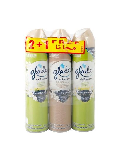 Picture of Glade Air Freshener Vanilla & Jasmine 300ml, Pack of 3