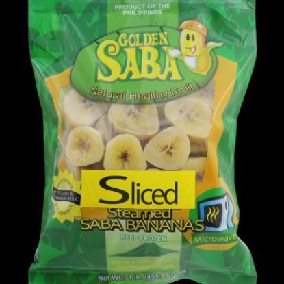 Picture of Golden Saba Frozen Sliced Banana 454gm