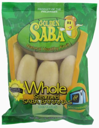 Picture of Golden Saba Frozen Sweetened Banana 454gm