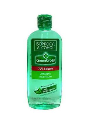 Picture of Green Cross Isopropyl Alcohol 70%Solution With Moisturizer 250ml