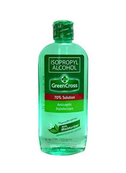 Picture of Green Cross Isopropyl Alcohol 70%Solution With Moisturizer 250ml