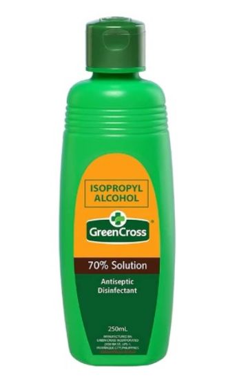 Picture of Green Cross Isopropyl Alcohol 70%Solution 250ml