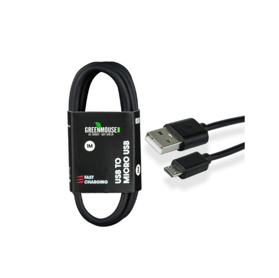 Picture of Green Mouse Micro-USB Data Cable 1 Meter 1pc