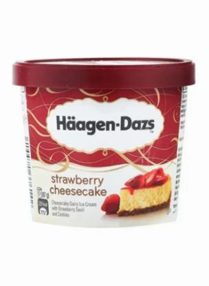 Picture of Haagen Dazs Ice Cream Strawberry Cheesecake 100ml