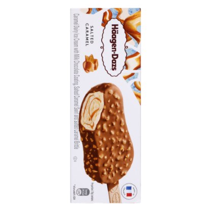 Picture of Haagen Dazs Ice Cream Bar Salted Caramel 70gm