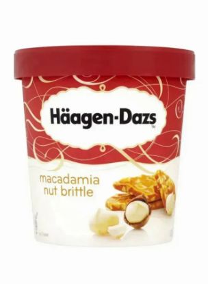 Picture of Haagen Dazs Ice Cream Macadamia Nut Brittle 100ml