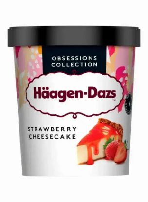 Picture of Haagen Dazs Ice Cream Strawberry Cheesecake 460ml