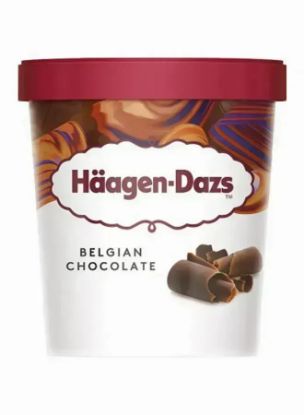 Picture of Haagen Dazs Ice Cream Belgian Chocolate 460ml