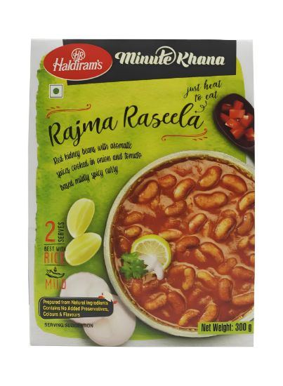 Picture of Haldiram's Minute Khana Rajma Raseela, 300gm