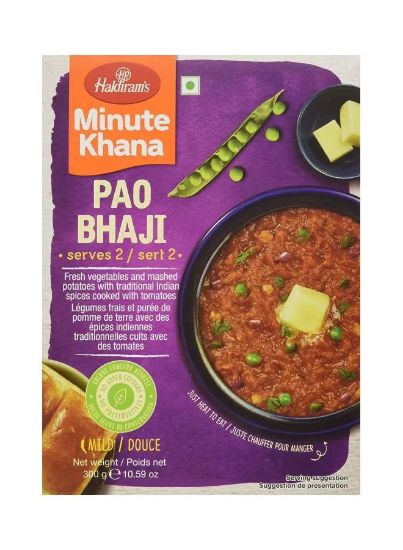 Picture of Haldiram's Minute Khana Amchi Pao Bhaji, 300gm