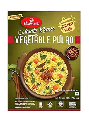 Picture of Haldiram's Minute Khana Vegetable Pulao - 200gm