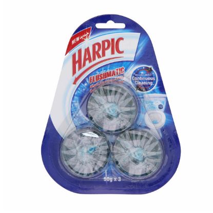 Picture of Harpic Cistern Block Toilet Cleaner 50gm, Pack of 3