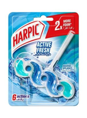 Picture of Harpic Toilet Rim Block Marine Splash 35gm