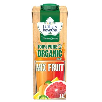 Picture of Hayatna Organic Juice Uht Mix Fruit 1ltr