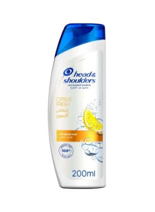 Picture of Head & Shoulders Antidandruff Shampoo Citrus Fresh For Greasy Hair 200ml