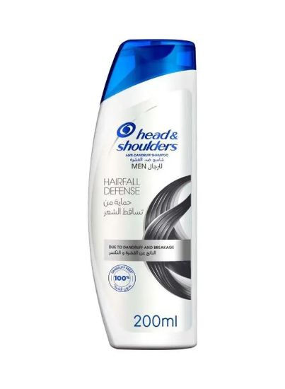 Picture of Head & Shoulders Men Antidandruff Shampoo Hairfall Defense 200ml