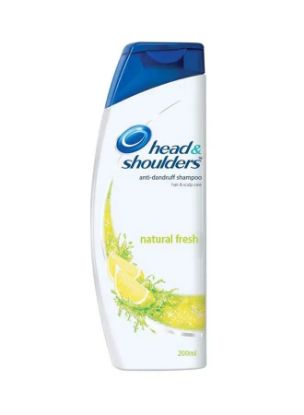 Picture of Head & Shoulders Shampoo Natural Fresh 200ml