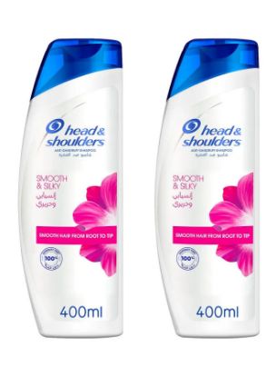 Picture of Head & Shoulders Shampoo Smooth & Silky (2x400ml)