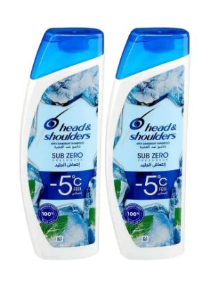 Picture of Head & Shoulders Shampoo Subzero Freshness 2x400ml