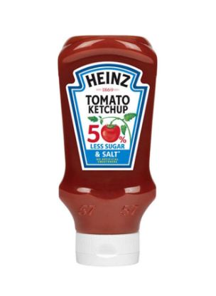 Picture of Heinz Tomato Ketchup Tomato 50% Less Sugar 625gm