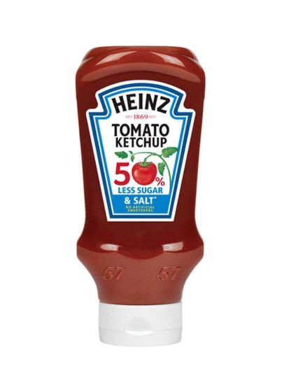 Picture of Heinz Tomato Ketchup Tomato 50% Less Sugar 625gm