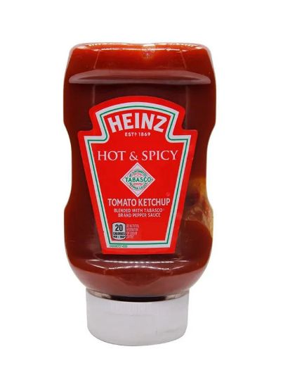 Picture of Heinz Hot Tomato Ketchup 460gm