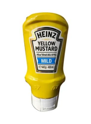 Picture of Heinz Mustard Yellow Mild 400ml