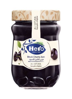 Picture of Hero All Natural Black Cherry Jam 350gm