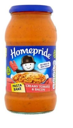 Picture of Homepride Sauce Pasta Tomato and Bacon 485gm