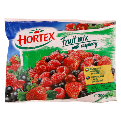 Picture of Hortex Frozen Fruit Mix With Raspberry 300gm