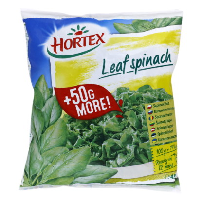 Picture of Hortex Frozen Spinach Leaf 450gm