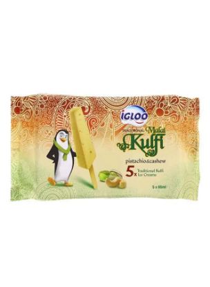 Picture of Igloo Ice Cream Kulfi Malai With Pistachio & Cashew Pack 325ml