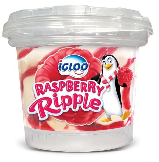 Picture of Igloo Ice Cream Raspberry Ripple Cup 150ml