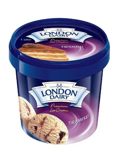 Picture of London Dairy Premium Ice Cream Tiramisu 1litre